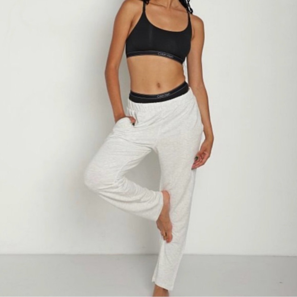 NWT Calvin Klein  Light Gray Lounge Pants (sleepwear) XL